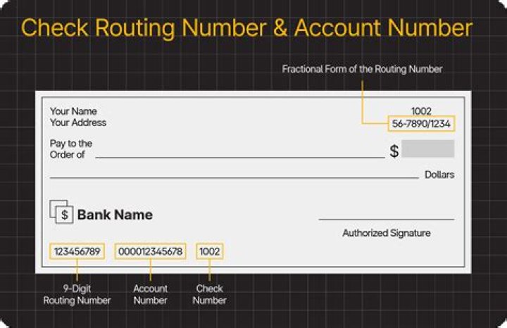 On check which is account number?