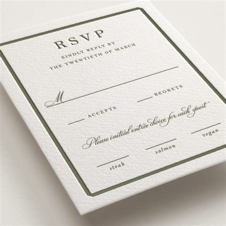 On rsvp what does the m mean?
