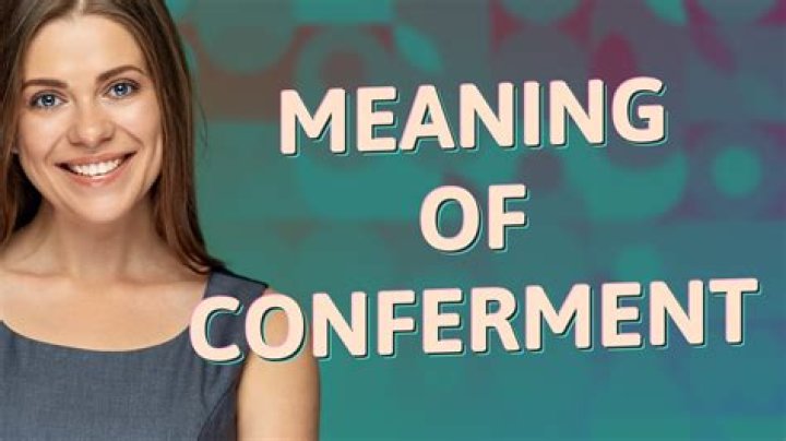 On the conferment meaning?