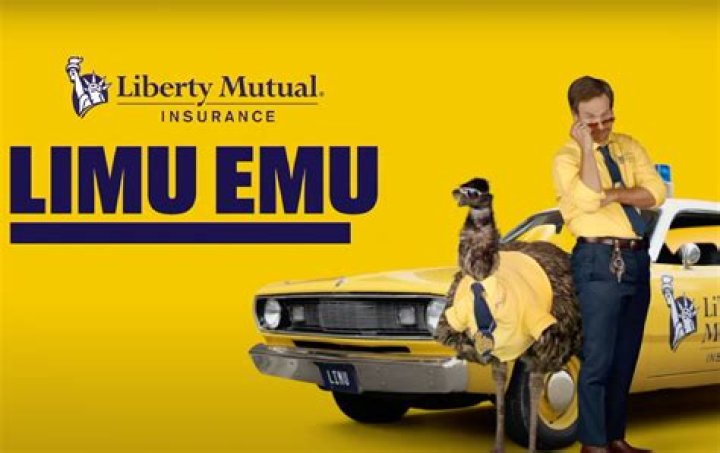On the liberty mutual commercials is the emu real?