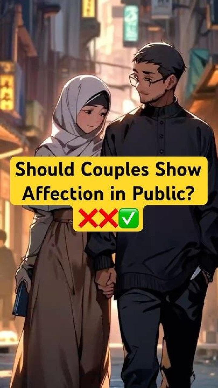 Should couples show affection?