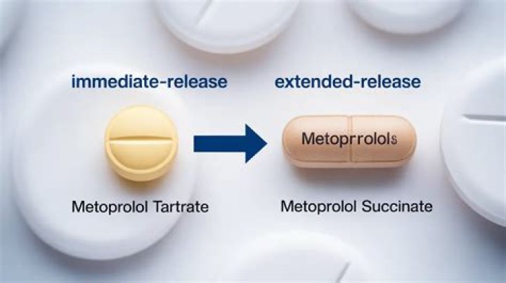 Should metoprolol succinate be taken with food?