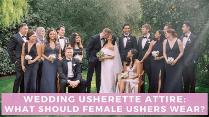 Should you have ushers at your wedding?