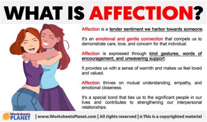 Was does affection mean?