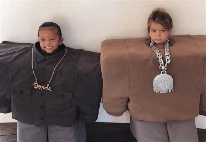We Love It! Saint West And Reign Disick Pay Homage To Kanye For Halloween