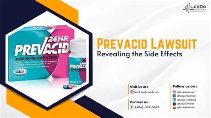 What are the side effects of Prevacid?
