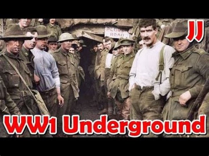 What did tunnelers do in ww1?