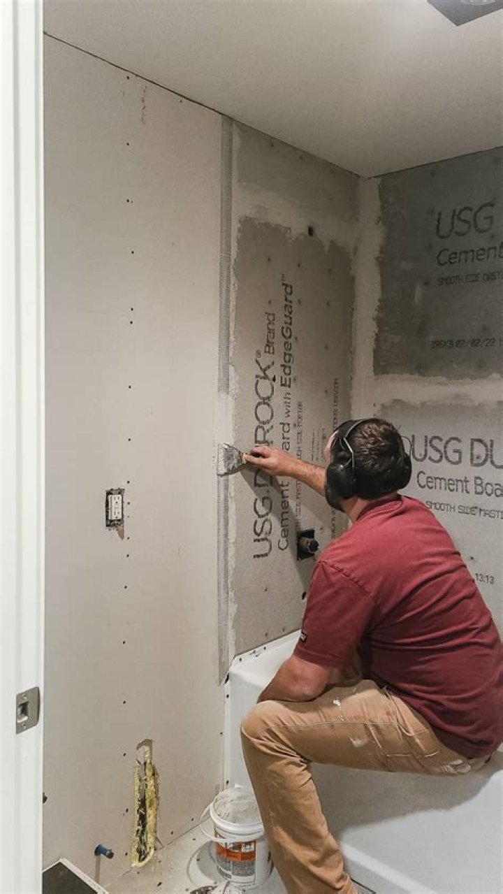 What do you put over Sheetrock?