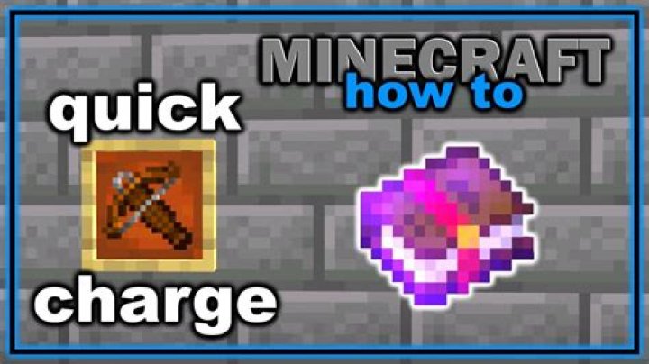 What does quick charge go on in minecraft?