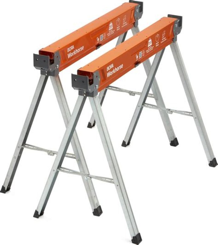 What is a good height for sawhorses?