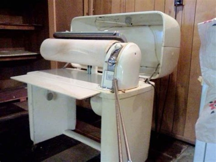 What is a mangle iron?