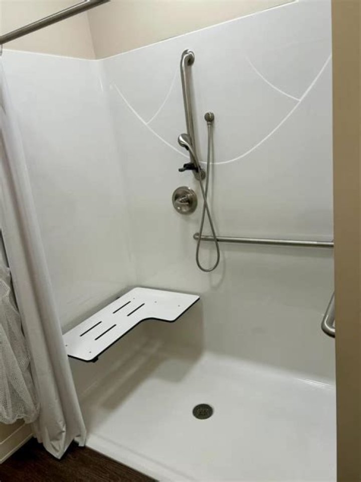 What is barrier free shower?