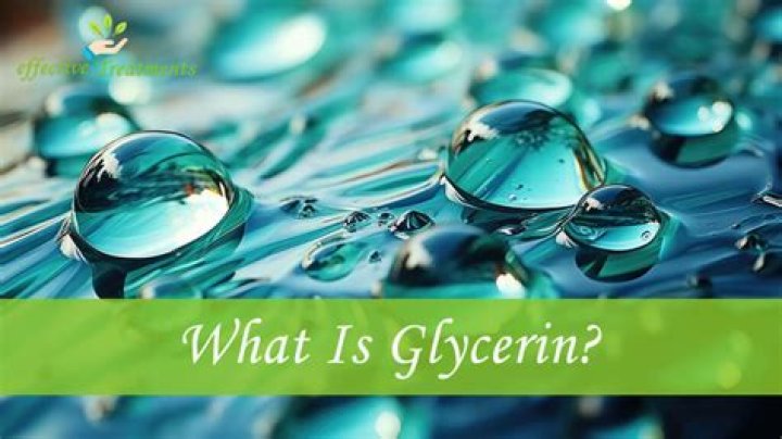What is glycerin made of?
