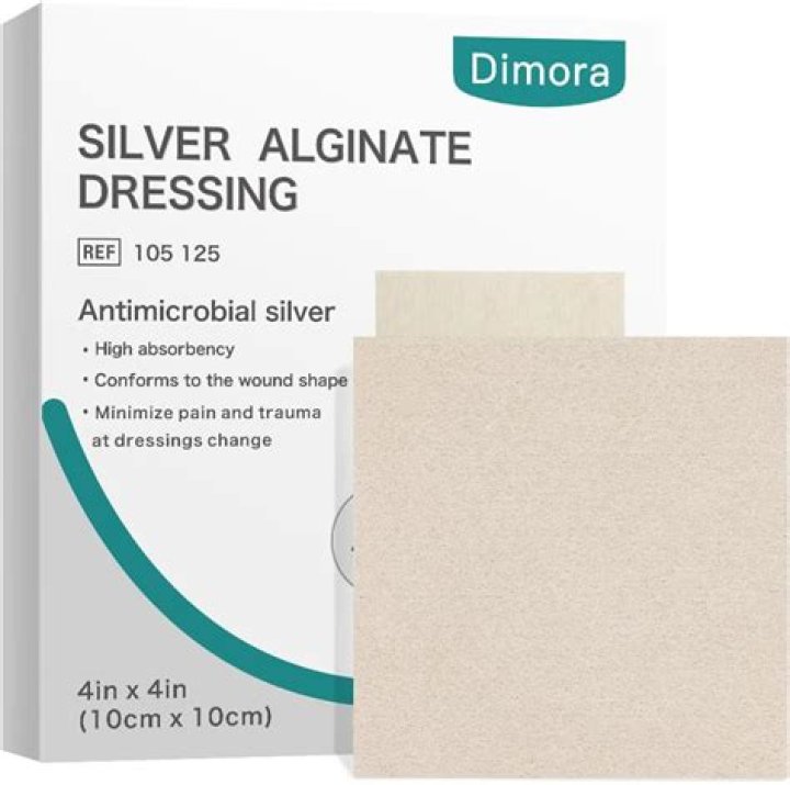 What is silver alginate wound dressing?