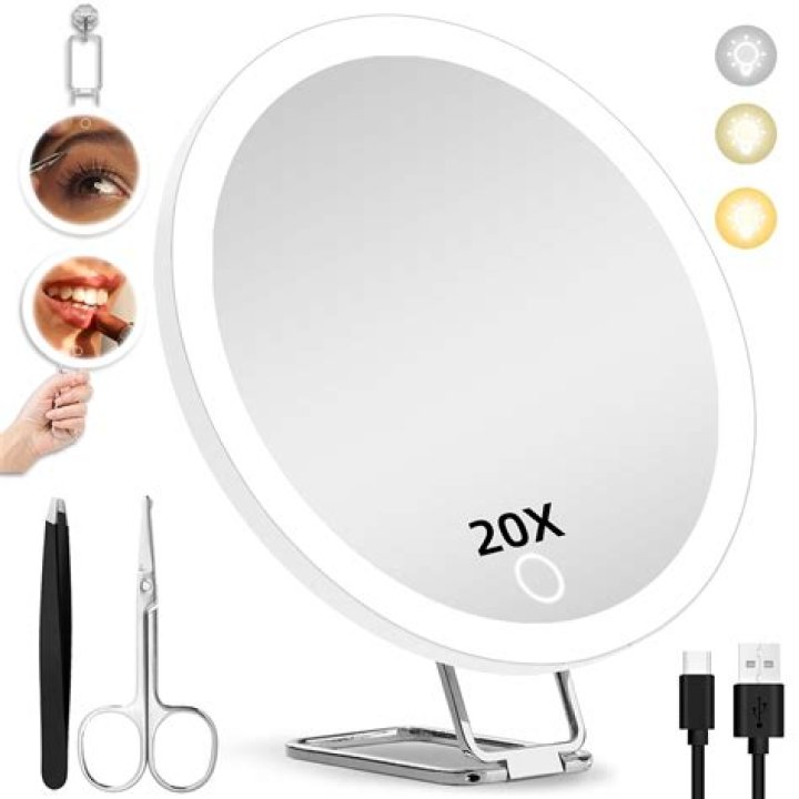 What is the best lighted magnifying mirror?