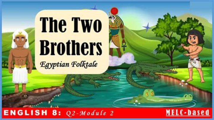 What is the setting of the two brothers Egyptian folktale?
