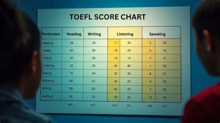 What is unofficial toefl score?