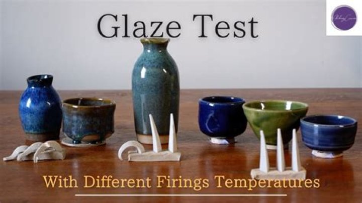 What temperature is a glaze firing?