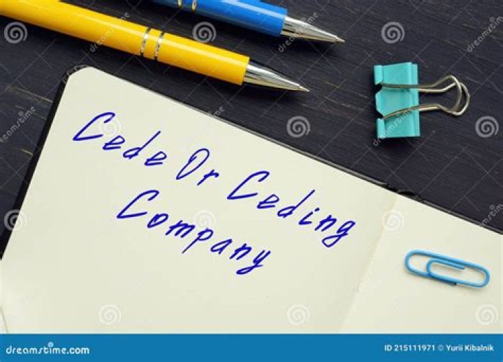 Whats a ceding company?