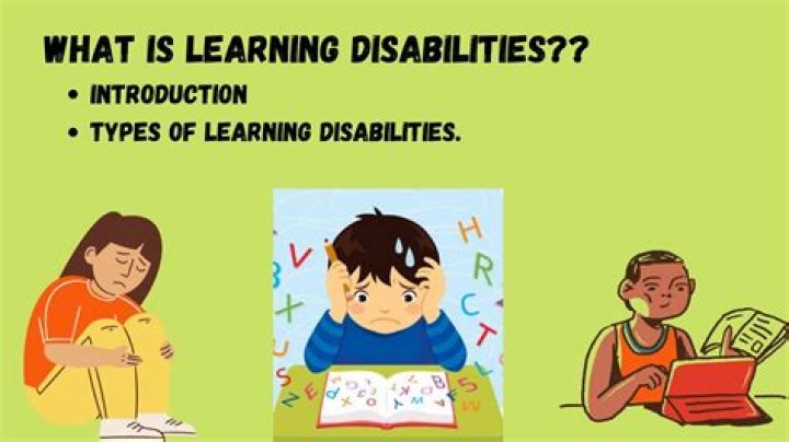Whats a learning disability?