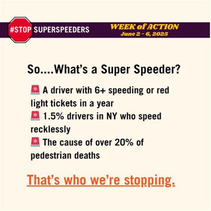Whats super speeder in ga?