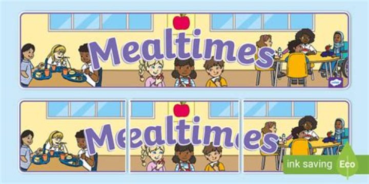 Whats the definition of mealtime?