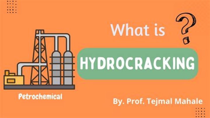 Whats the meaning of hydrocracking?