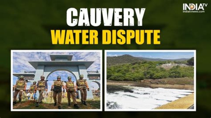 When did cauvery issue start?