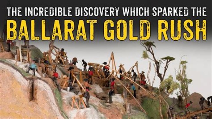 When did the ballarat gold rush start and end?