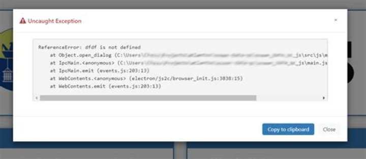 When do uncaught exceptions generate events?