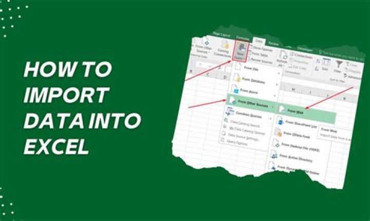 When importing data in excel?