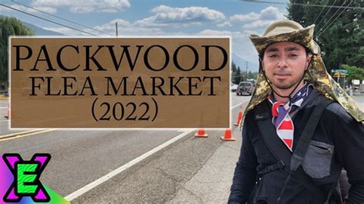 When is packwood wa flea market?