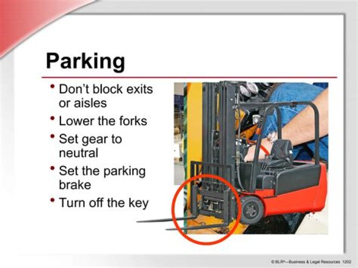 When mounting and dismounting from a lift truck?