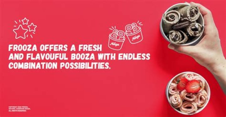 When was booza invented?