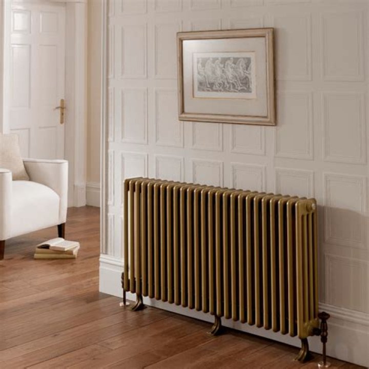 When was hydronic heating invented?