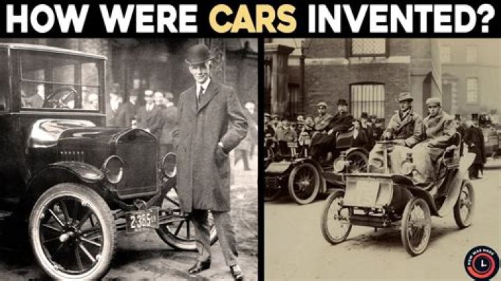 When were engine cars invented?