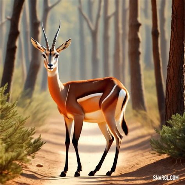 Where does the gazelle live?