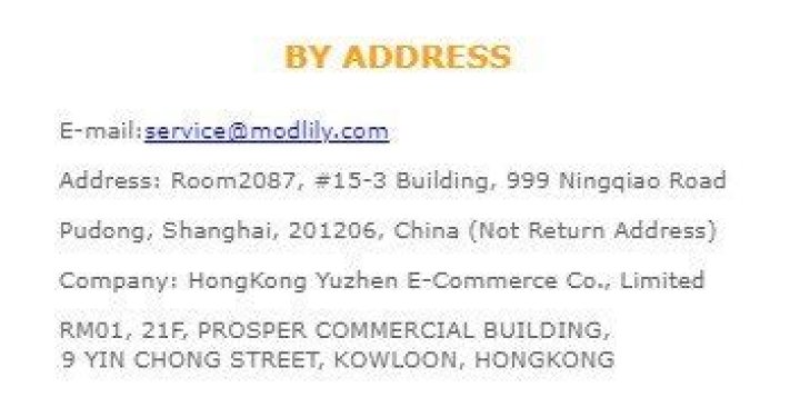 Where is modlily located?