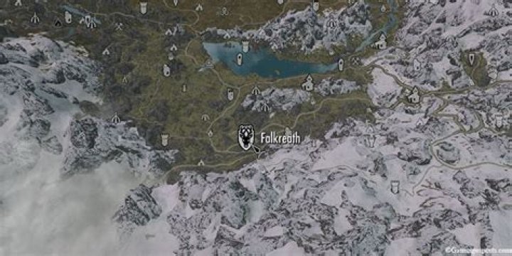 Where's falkreath in skyrim?