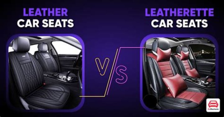 Which cars have leatherette seats?