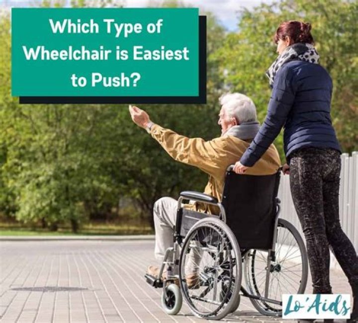 Which wheelchairs are easiest to push?