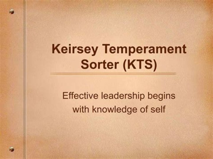 Who created the keirsey temperament sorter?
