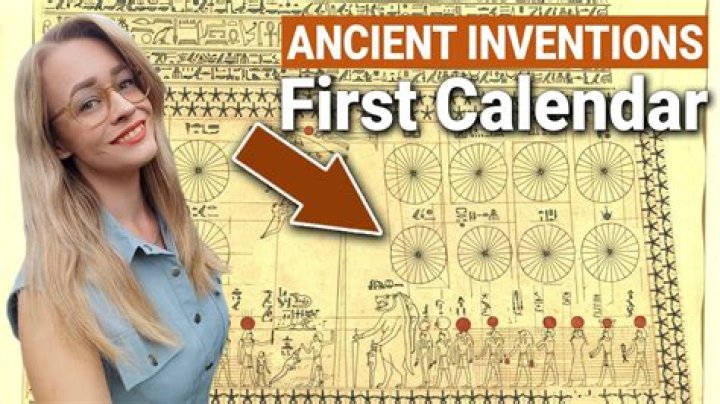Who first invented the calendar?