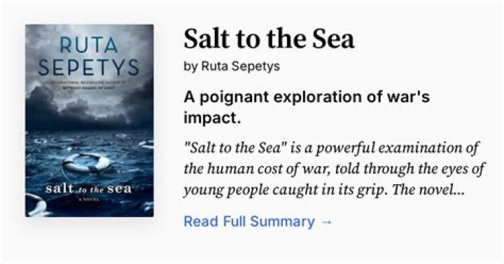 Who is Clara Christensen in Salt to the Sea?