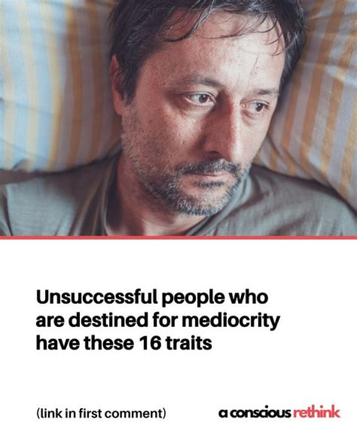 Who is mediocrity person?