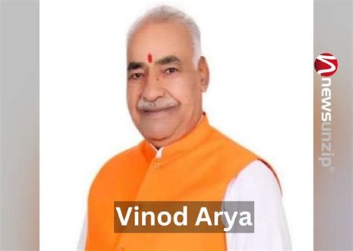Who is Vinod Arya BJP MLA? Wiki, Biography, Age, Wife, Son, Caste, Resort, News & More