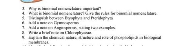 Why binomial nomenclature is important?