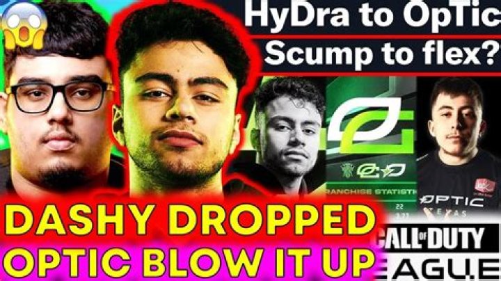 Why did optic drop dashy?