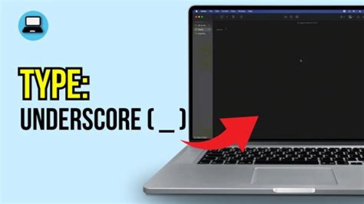Why do you use underscore?