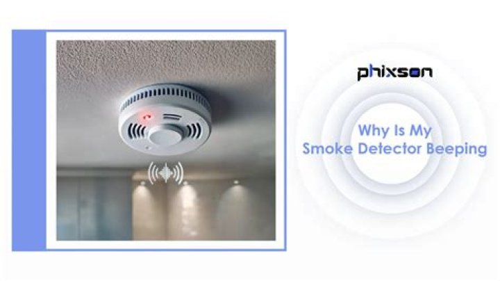 Why is my smoke detector beeping?